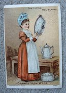 GRANITE IRON WARE TRADE CARD-GRAPHIC