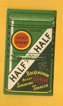 LUCKY STRIKE HALF AND HALF CIGARETTE TOBACCO PAPERS