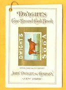 SCARCE DWIGHT'S COW-BRAND COOK-BOOK -COW IMAGE