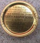 ROUGE TIN- COTY AIRSPUN ROUNG; SAMPLE TIN