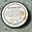 OUTDOOR GIRL FACE POWER BOX-GIRL GOLFER IMAGE/DIFFERENT SIZE
