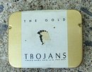 THE GOLD TROJANS CONDOM TIN