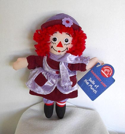 Raggedy Ann February Doll of the Month by Applause