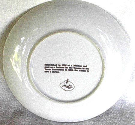 Vintage Texas Alamo Plate