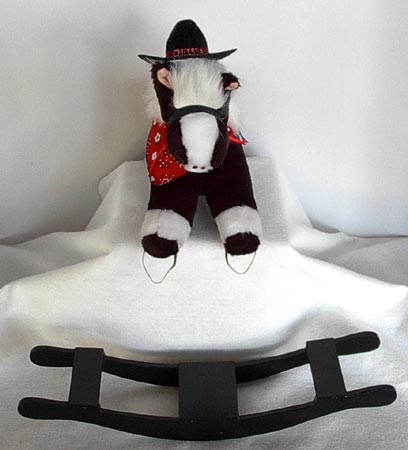 Small Plush Rocking Horse