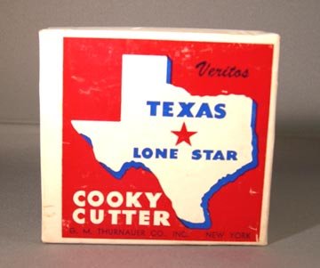 Figural Texas Shaped Cookie Cutter