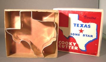 Figural Texas Shaped Cookie Cutter
