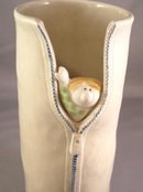 Vintage Fitz and Floyd Zipper Guy 3 Piece Set