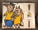 Sealed Boxed Armadillo Couple Golf Towel & Tag
