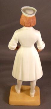 Enesco White Cap Nurse with Clip Board