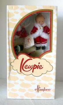 Effanbee Kewpie Santa Doll with Sleigh