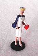 Miniature Nurse Barbie Figure
