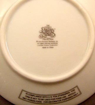 Nurse Precious Moment Small Collector's Plate