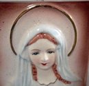 Vintage Virgin Mary Wall Pocket Planter