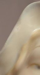 Vintage Blond Madonna and Infant Head Vase Planter