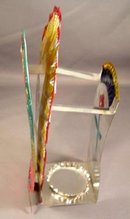 Virgin of Guadalupe Punch Tin Candle Holder