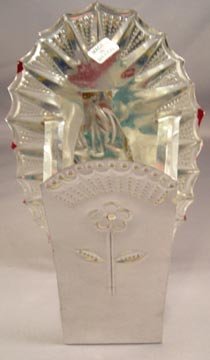 Virgin of Guadalupe Punch Tin Candle Holder