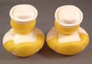 Pair of Small Nurse/Medical Yellow Rubber Ducks