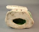 Older Aquarium Ornament Mermaid Wanted Sign