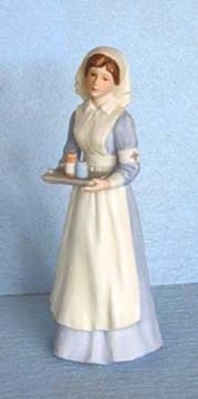 Enesco Treasured Memories Angel of Mercy Nurse 1985