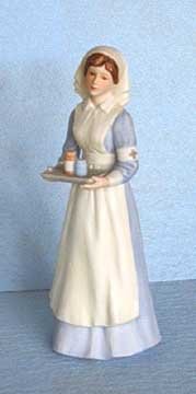 Enesco Treasured Memories Angel of Mercy Nurse 1985