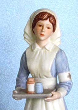 Enesco Treasured Memories Angel of Mercy Nurse 1985