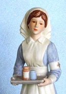 Enesco Treasured Memories Angel of Mercy Nurse 1985