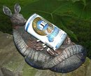 Texas Armadillo Figural Beer/Wine Holder