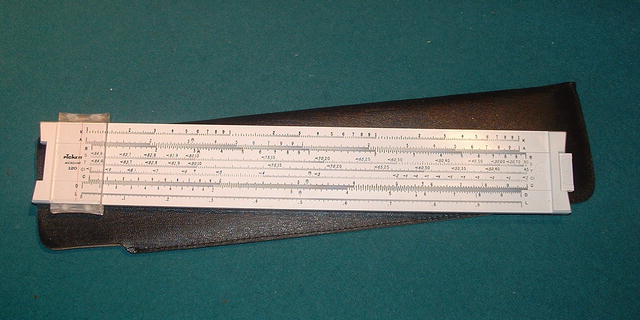Pickett Microline 120 Slide Rule