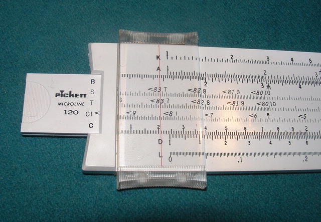 Pickett Microline 120 Slide Rule