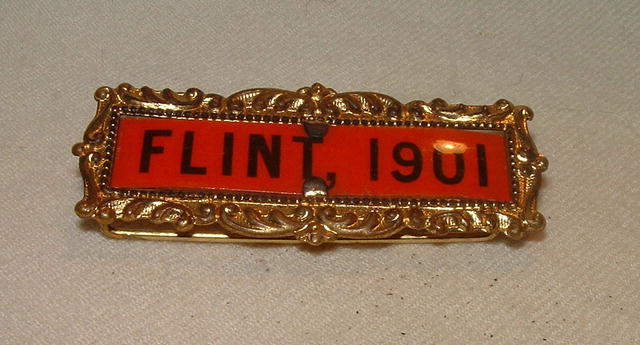 Flint, 1901 Convention Pin