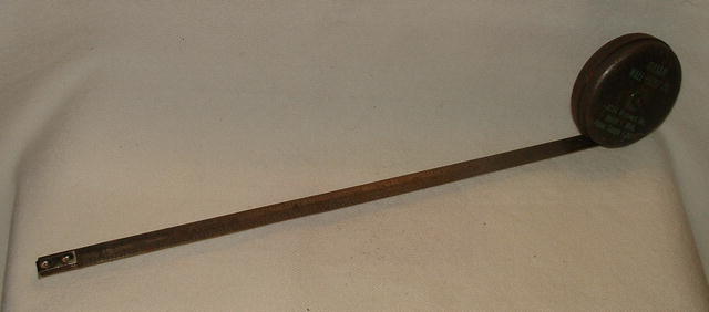 Very Old Advertising Retractable Tape Measure