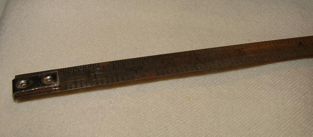 Very Old Advertising Retractable Tape Measure