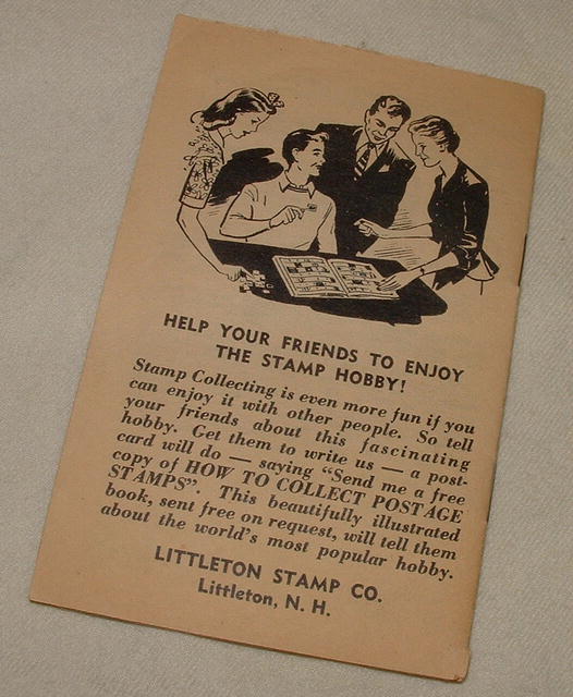 1951 How to Collect Postage Stamps Guide