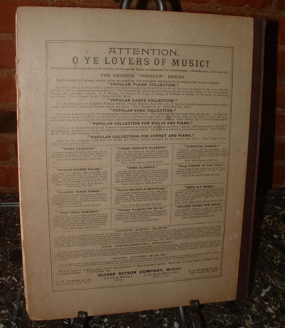 Antique Beyer's English & German Piano-Forte Book
