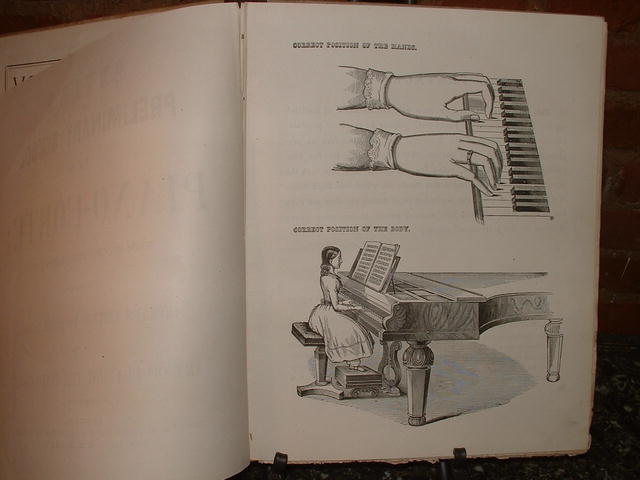 Antique Beyer's English & German Piano-Forte Book