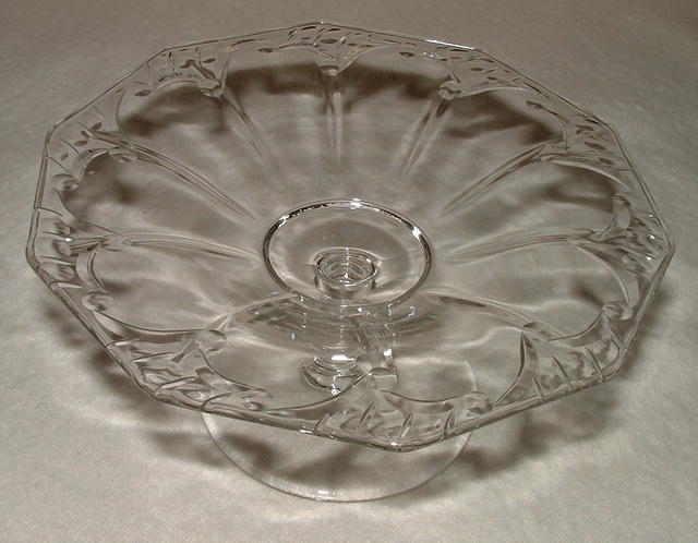 Antique Cut Glass 6 Inch Compote