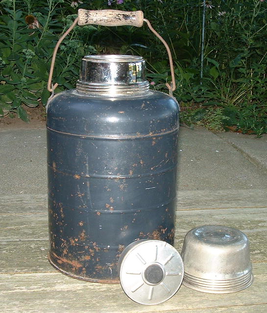 Antique Primitive Stanley Insulated Steel Jug