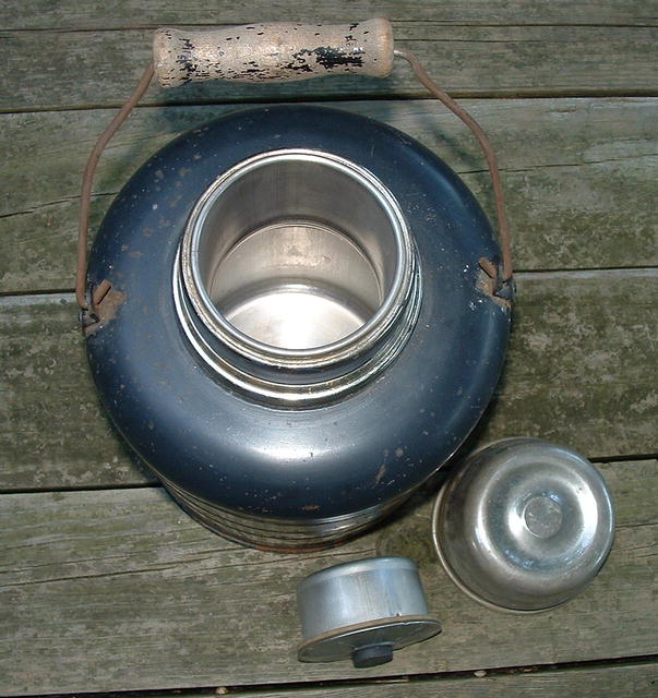 Antique Primitive Stanley Insulated Steel Jug
