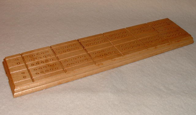 Vintage Drueke Cribbage Board No. 5