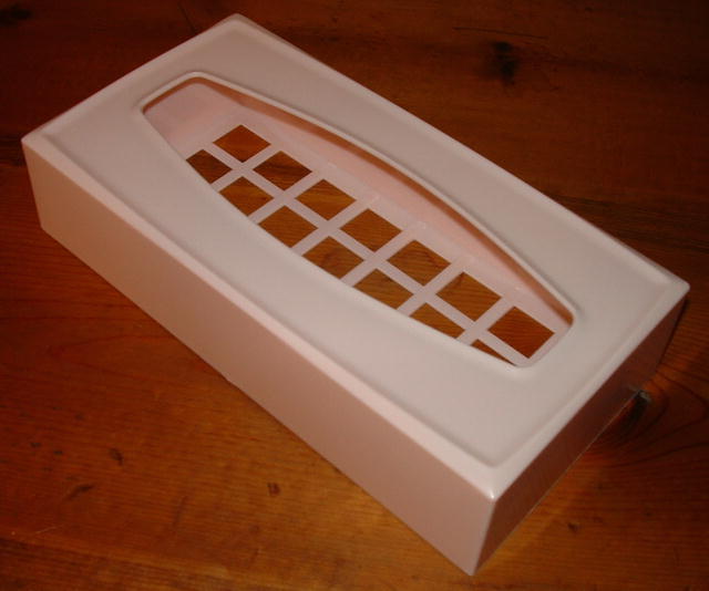 Vintage Mid-Century Pink Rubbermaid Tissue Holder