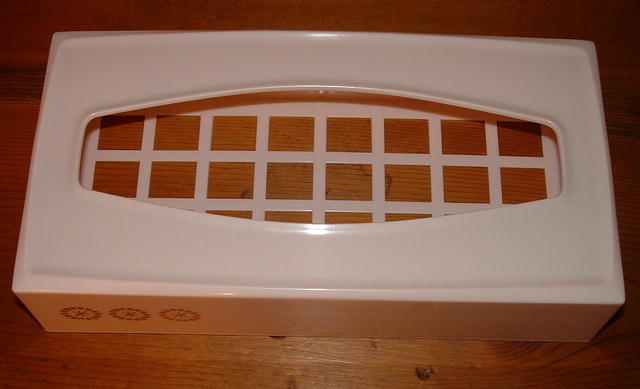 Vintage Mid-Century Pink Rubbermaid Tissue Holder