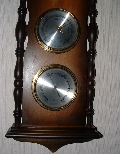 Vintage West German Tradition Hygrometer, Barometer, Thermometer