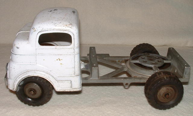 Antique Structo Toy Truck Cab & Chassis, C. 1940's