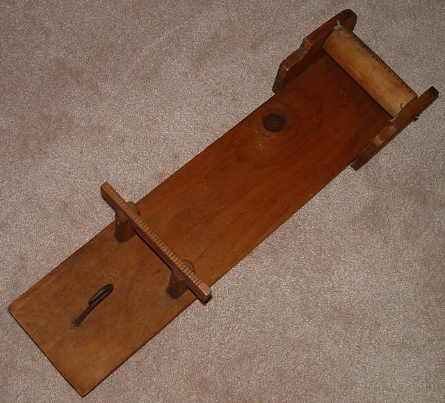 Antique American Indian Hand-Made Wood Bead Loom
