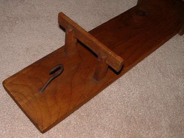 Antique American Indian Hand-Made Wood Bead Loom