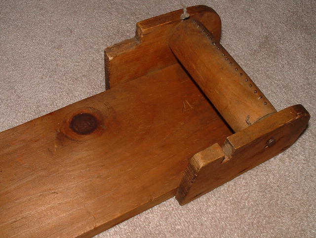 Antique American Indian Hand-Made Wood Bead Loom