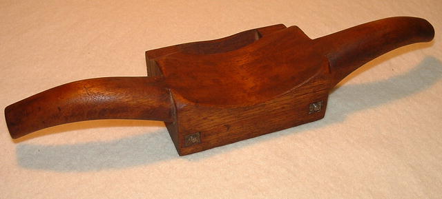 Antique Primitive Wooden Spoke Shave