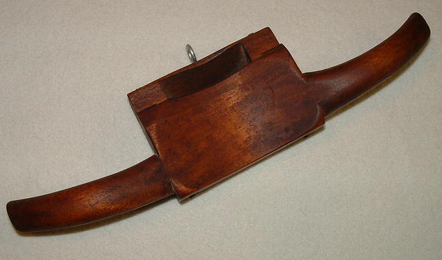 Antique Primitive Wooden Spoke Shave