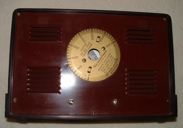 Taylor Art Deco Bakelite Barometer Weather Instrument